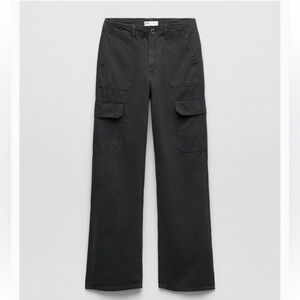 TRF High Rise Straight Leg Cargo Pants